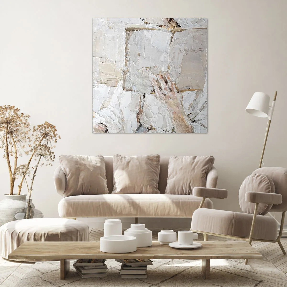 Impression sur toile - Image sur toile - Dans un autre monde - 30x30 cm