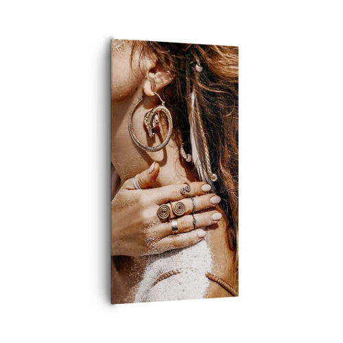 Impression sur toile - Image sur toile - Reine des plages sauvages - 65x120 cm