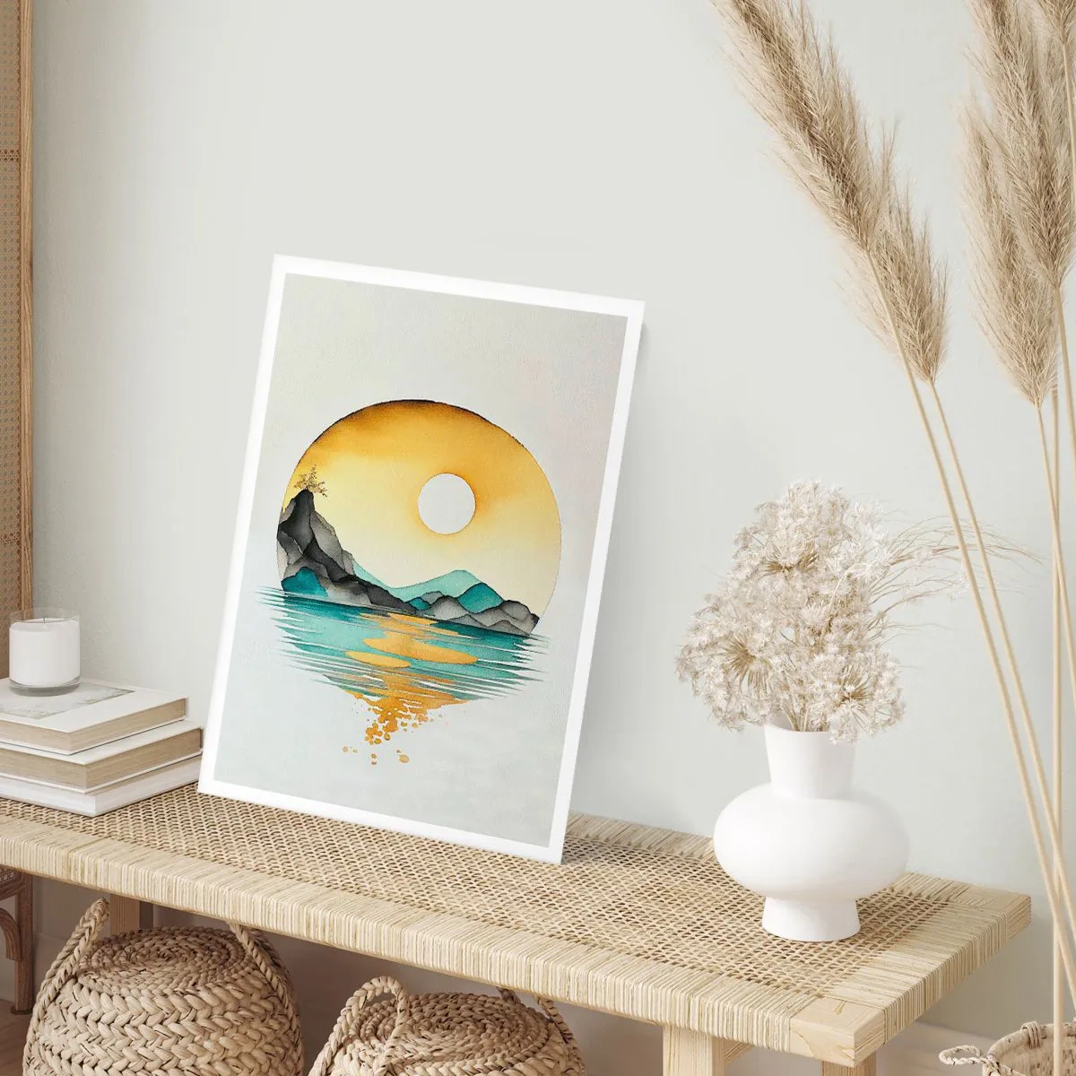 Affiche - Poster - Dans le cercle de la beauté - 30x40 cm