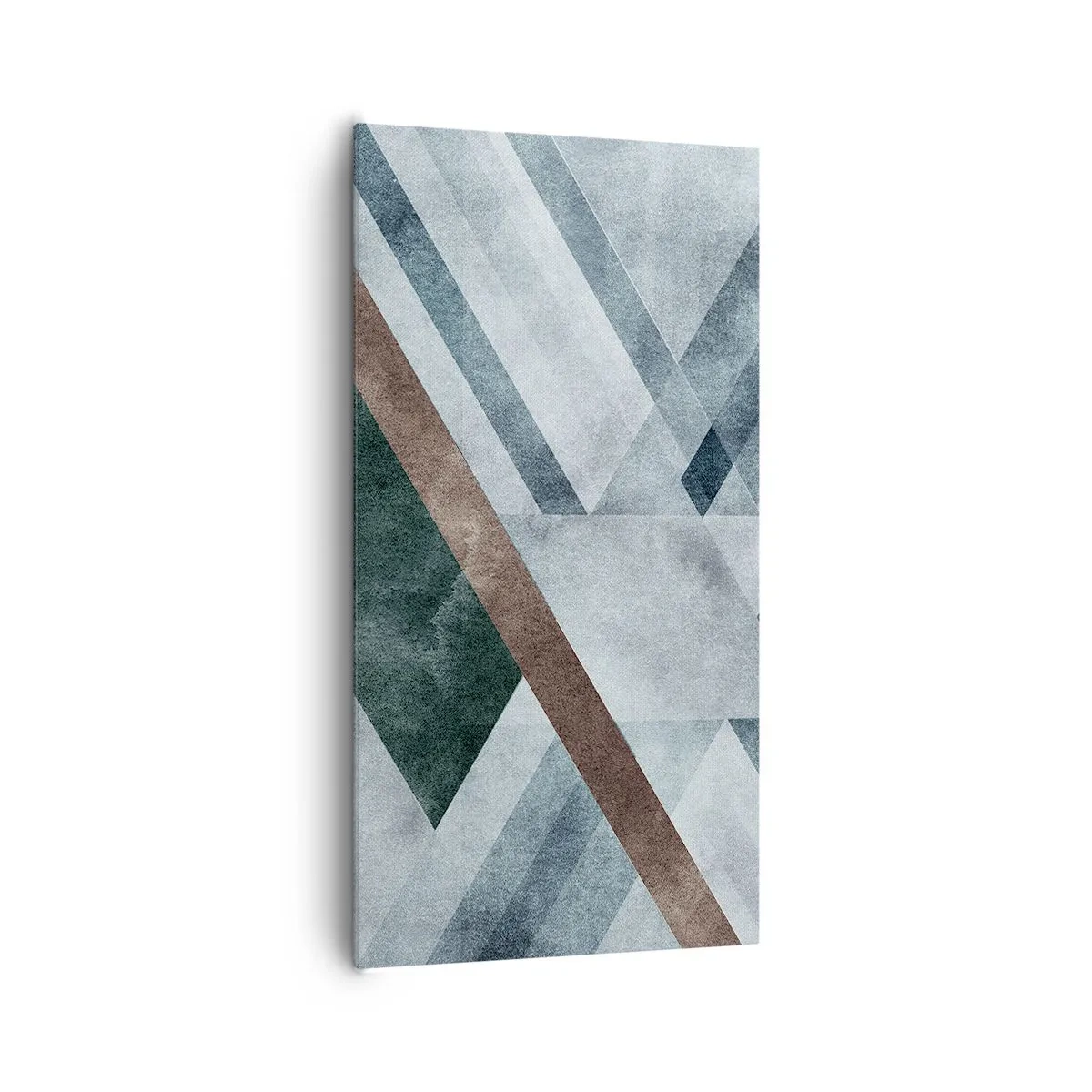 Impression sur toile - Image sur toile - Élégance sophistiquée de la géométrie - 65x120 cm