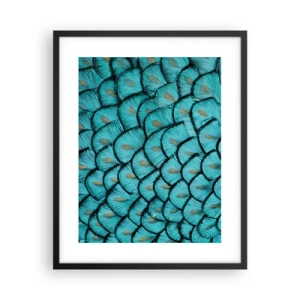 Affiche dans un cadre noir - Poster - Le grand gala des plumes - 40x50 cm