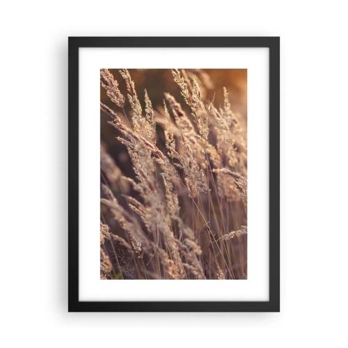 Affiche dans un cadre noir - Poster - Prêt à accueillir l'automne - 30x40 cm