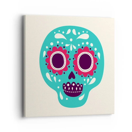 Impression sur toile - Image sur toile - La vie – du plaisir jusqu'à la mort - 40x40 cm