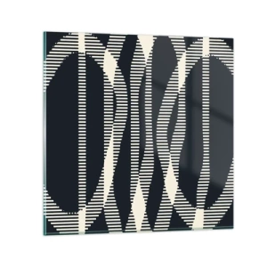 Impression sur verre - Image sur verre - Une tentative de briser l'obscurité - 40x40 cm