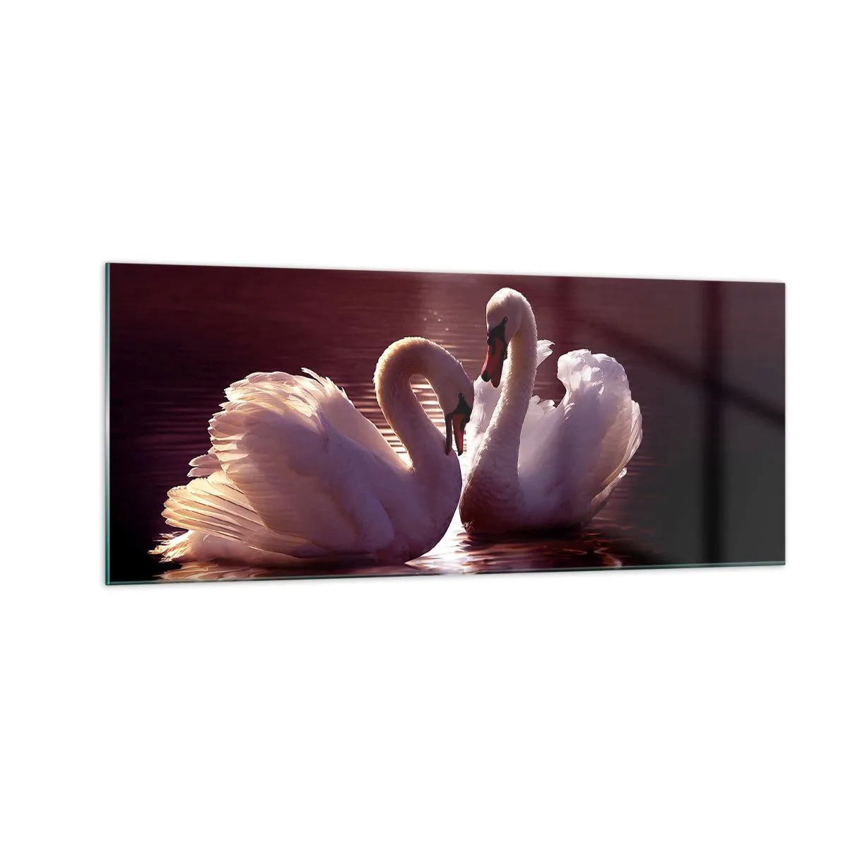 Impression sur verre - Image sur verre - Jusqu'à ce que la mort nous sépare - 100x40 cm