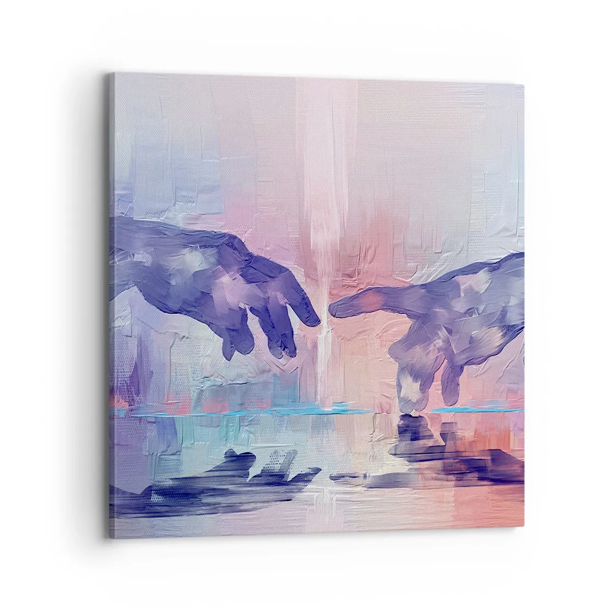 Impression sur toile - Image sur toile - Divine étincelle de vie - 70x70 cm