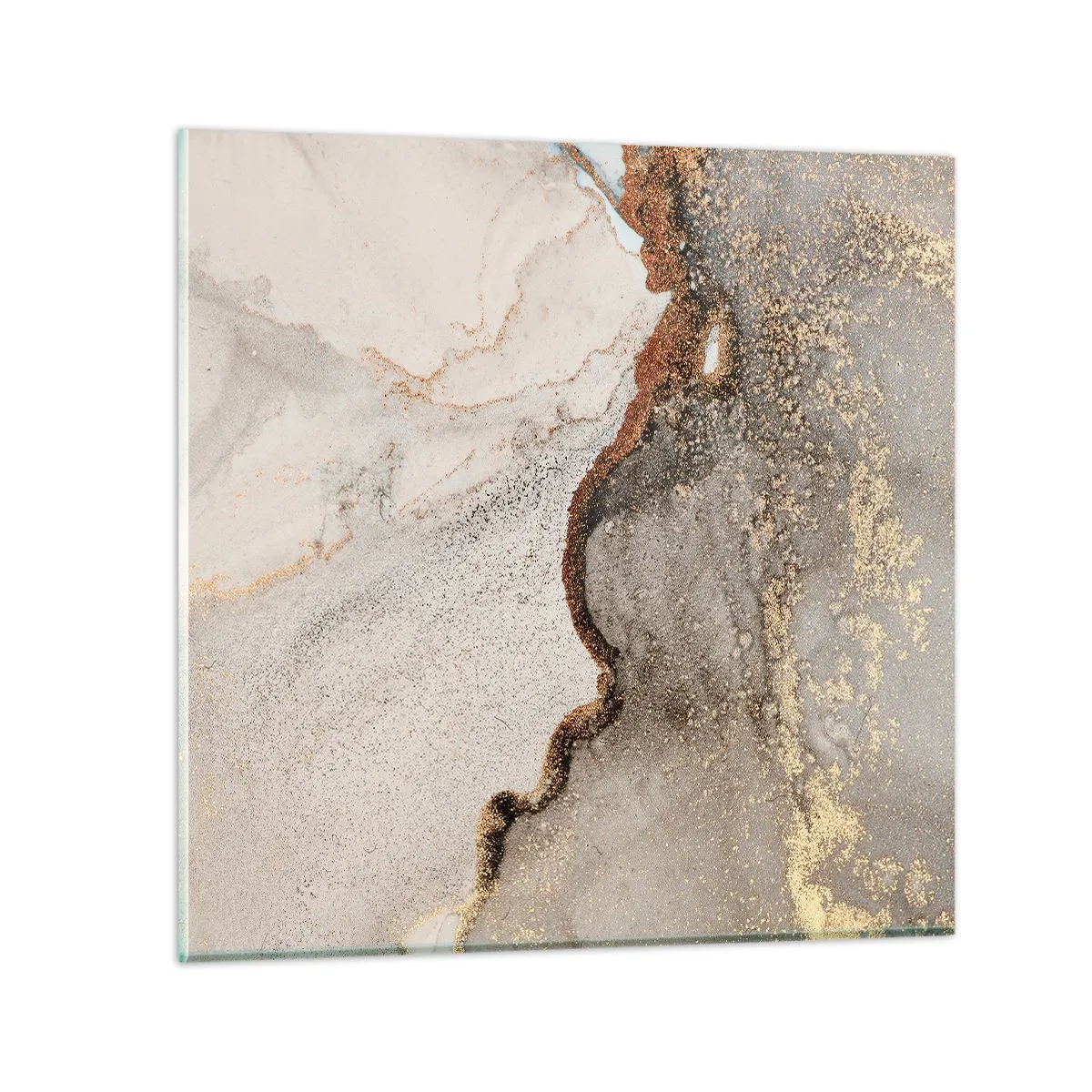 Impression sur verre - Image sur verre - Aux frontières des couleurs - 60x60 cm
