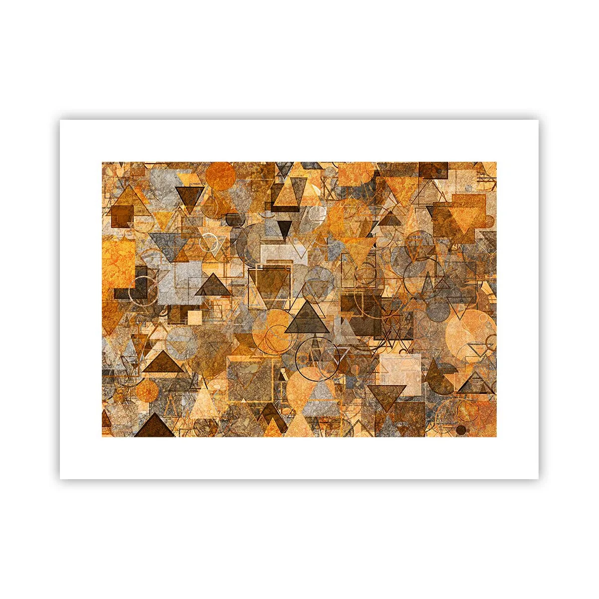 Affiche - Poster - Le monde en forme - 40x30 cm