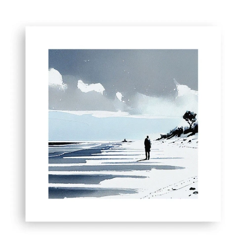 Affiche - Poster - Seul à seul - 30x30 cm