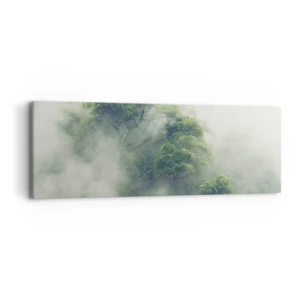 Impression sur toile - Image sur toile - Enveloppé de brouillard - 90x30 cm