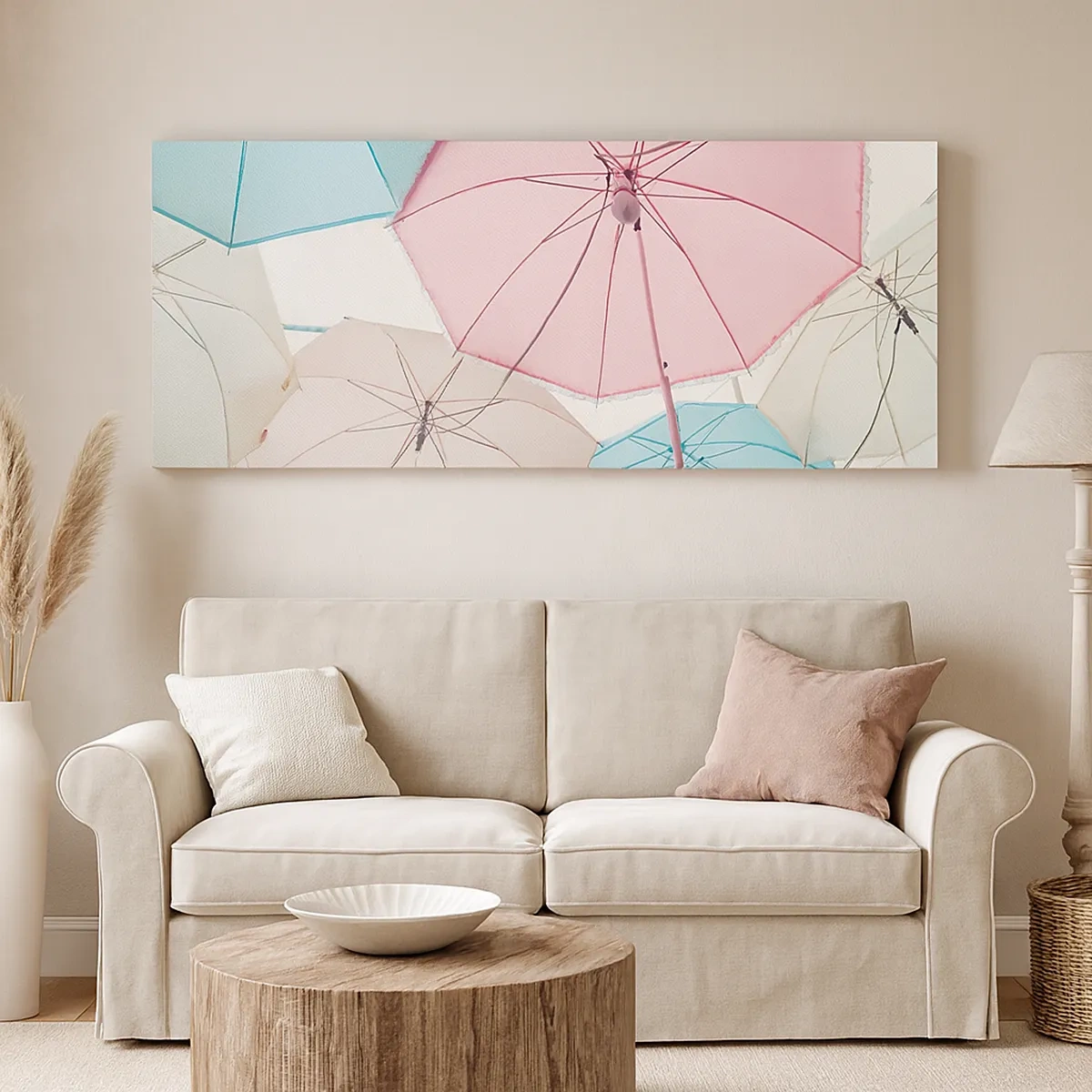 Impression sur toile - Image sur toile - Parfois le soleil, parfois la pluie - 30x30 cm