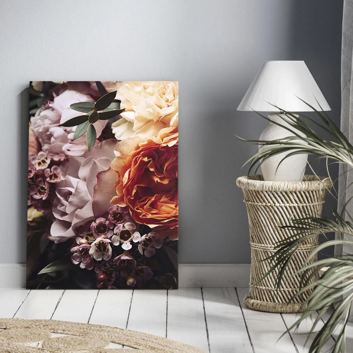 Impression sur toile - Image sur toile - Enveloppé de beauté - 55x100 cm