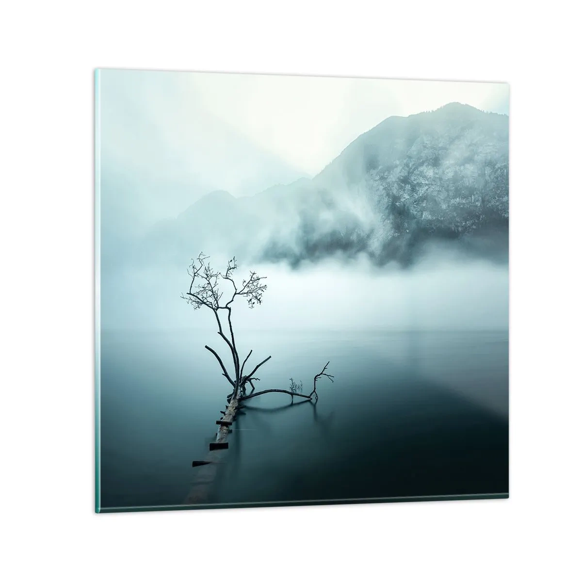 Impression sur verre - Image sur verre - D'eau et de brouillard - 60x60 cm