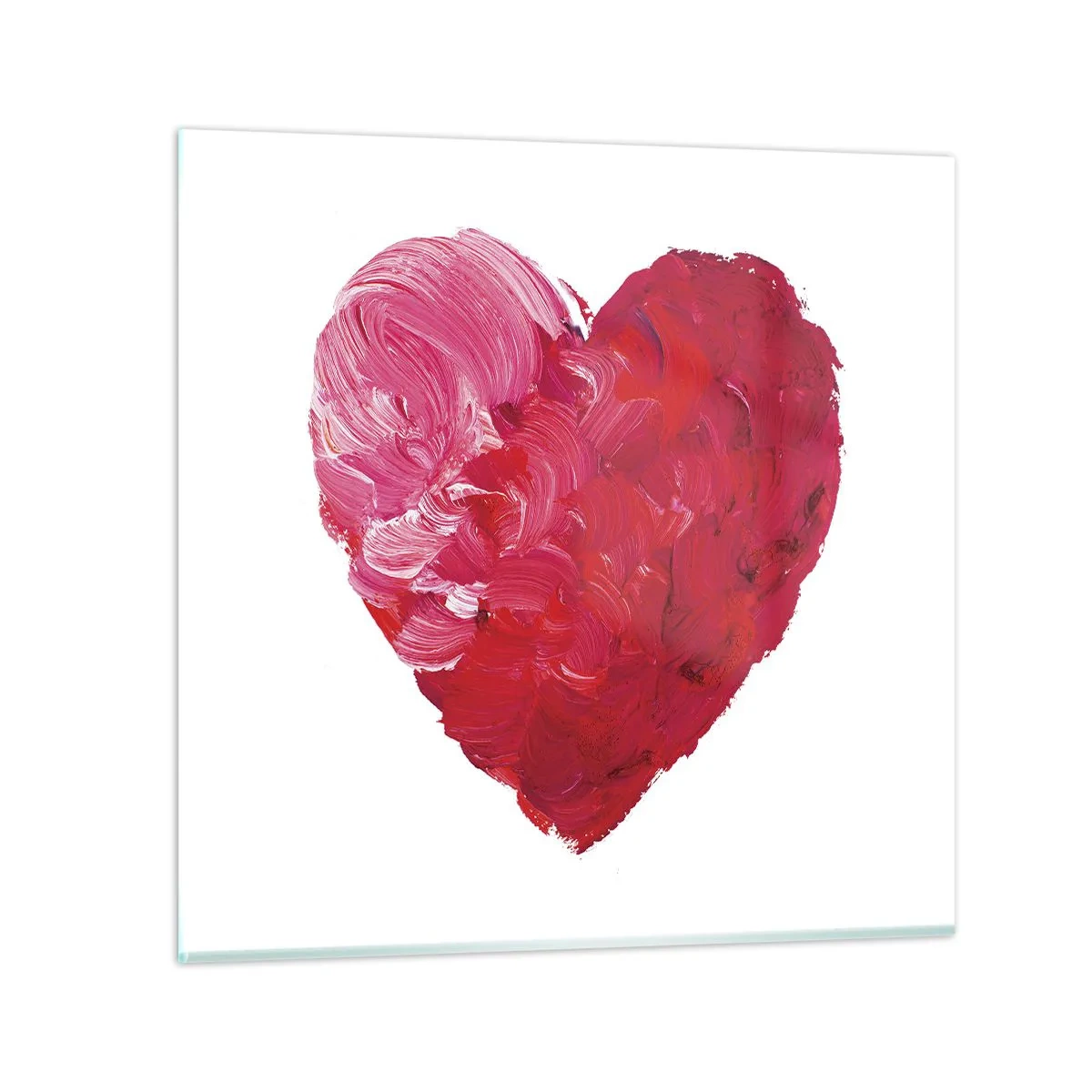 Impression sur verre - Image sur verre - All you need is love - 40x40 cm