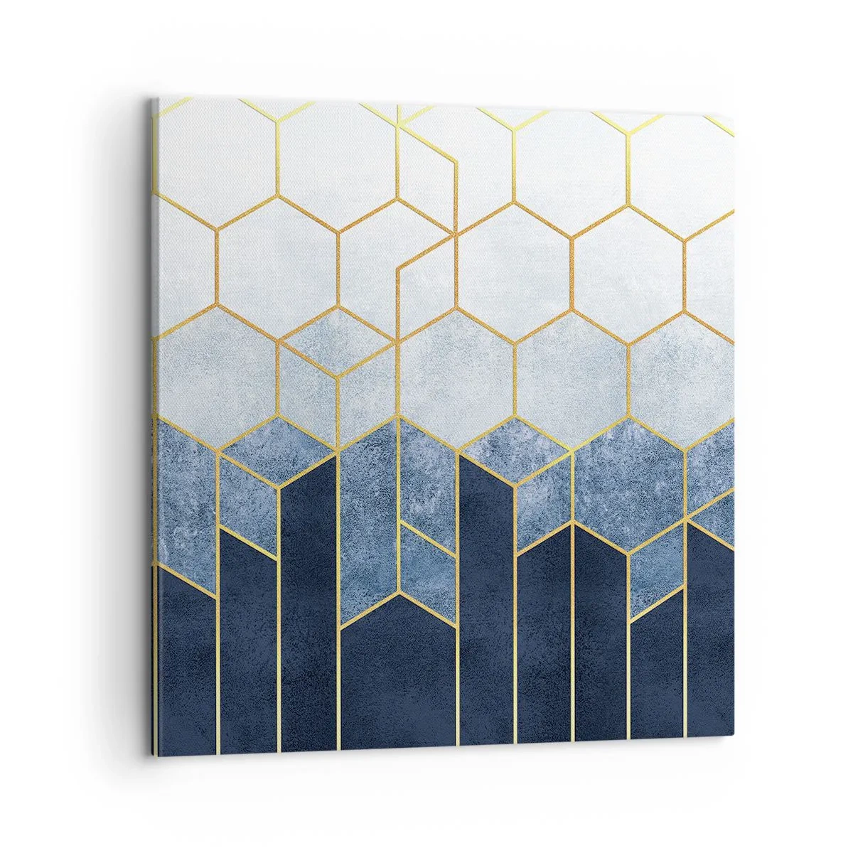 Impression sur toile - Image sur toile - Composition en rythme syncopé - 60x60 cm