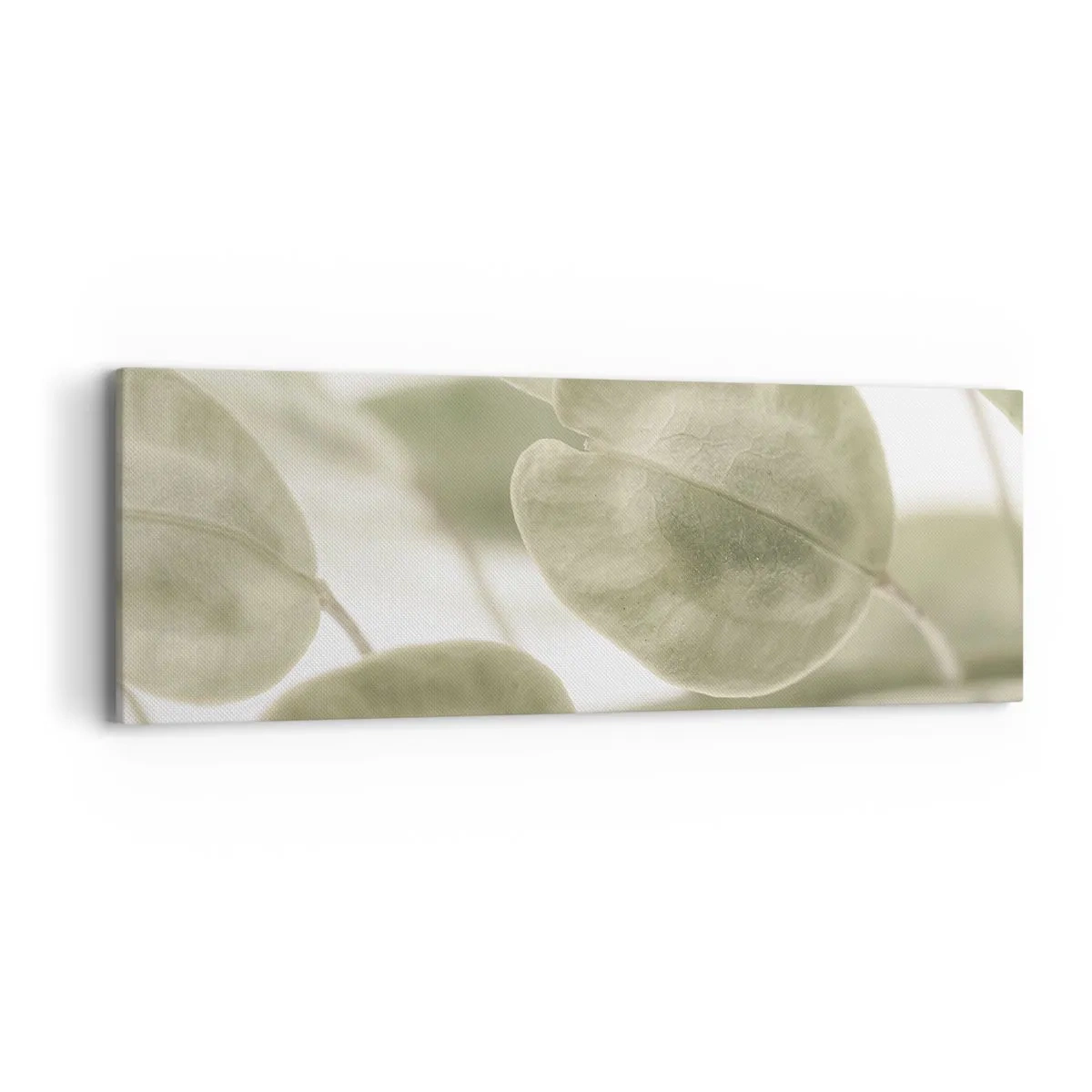 Impression sur toile - Image sur toile - Au commencement il y avait des feuilles... - 90x30 cm