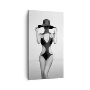 Impression sur toile - Image sur toile - Mon prénom? Élégance - 45x80 cm