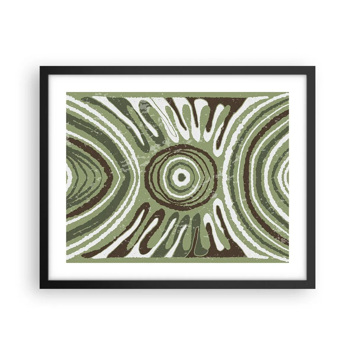 Affiche dans un cadre noir - Poster - Une explosion d'émotions - 50x40 cm