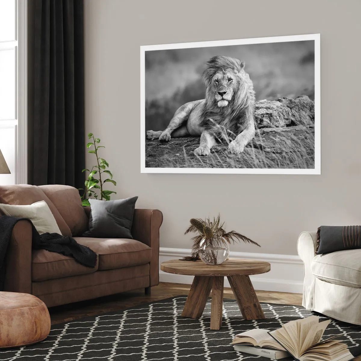 Affiche - Poster - Sieste royale - 40x30 cm