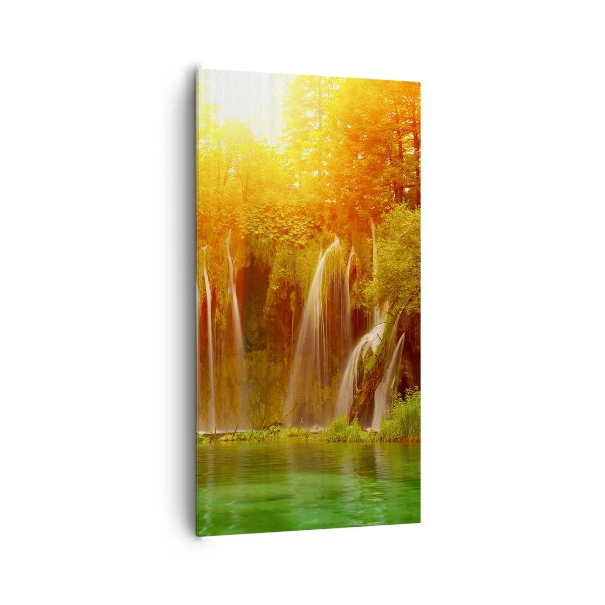Impression sur toile - Image sur toile - Au soleil et à l'ombre - 65x120 cm