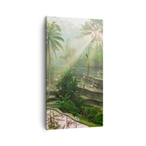 Impression sur toile - Image sur toile - Grandir au soleil - 45x80 cm