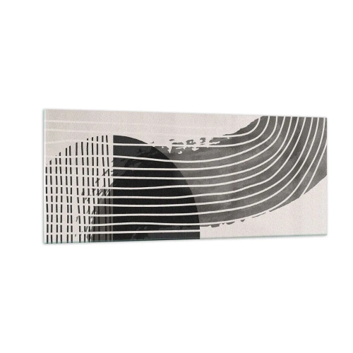 Impression sur verre - Image sur verre - Aller et retour - 100x40 cm