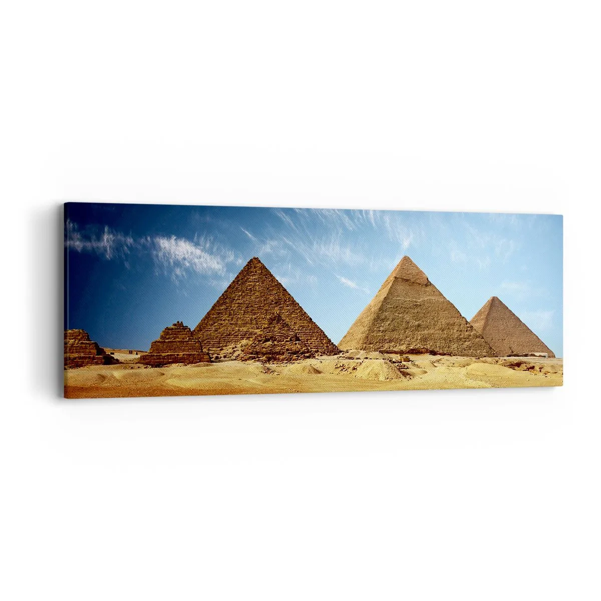 Impression sur toile - Image sur toile - 40 siècles vous regardent - 90x30 cm