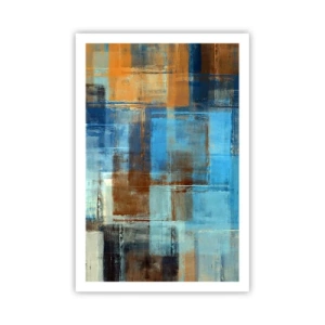 Affiche - Poster - A travers le voile bleu - 61x91 cm