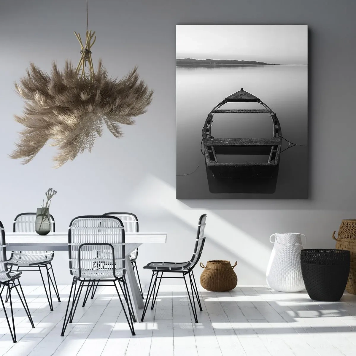 Impression sur toile - Image sur toile - Nostalgie et mélancolie - 65x120 cm