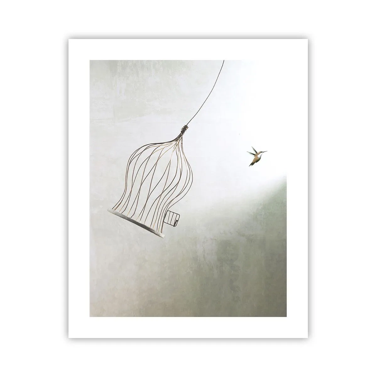 Affiche - Poster - Dans son élément - 40x50 cm