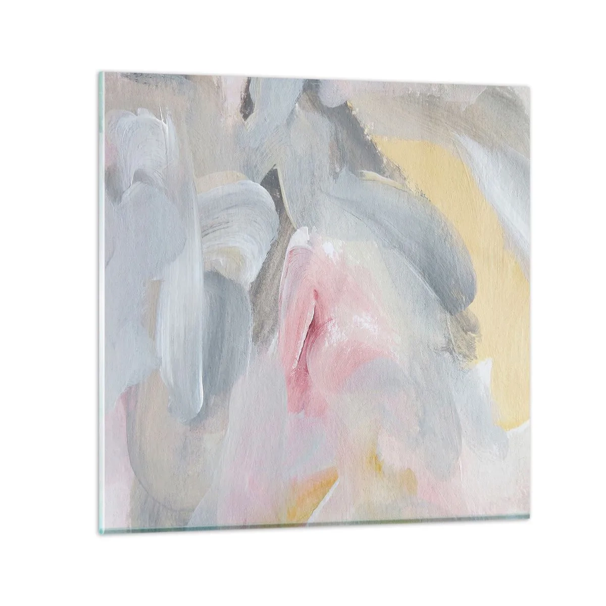 Impression sur verre - Image sur verre - Dans un monde pastel - 40x40 cm