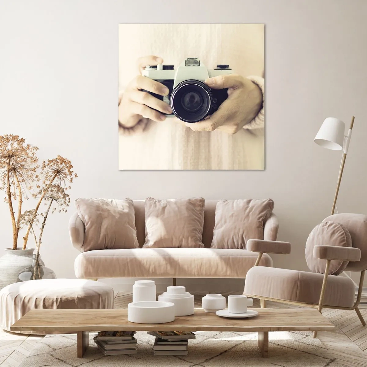 Impression sur toile - Image sur toile - Pour voir plus ... - 70x70 cm