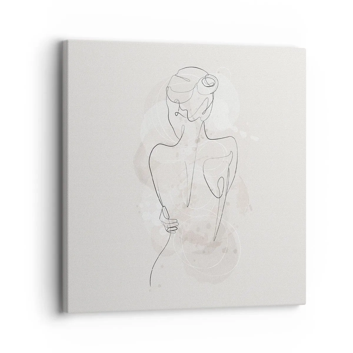 Impression sur toile - Image sur toile - Comme un instrument sensible - 30x30 cm