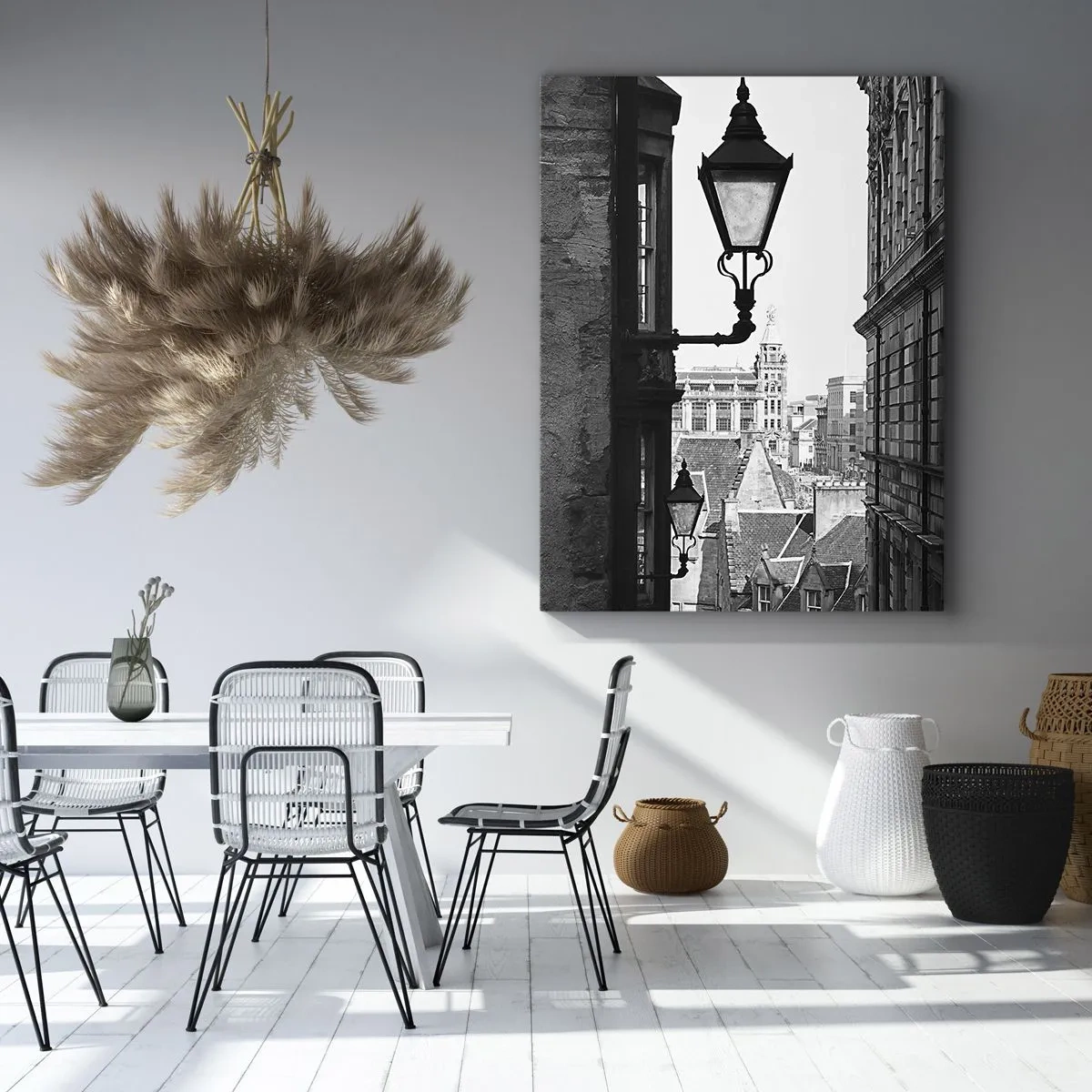 Impression sur toile - Image sur toile - L'histoire d'Édimbourg - 55x100 cm