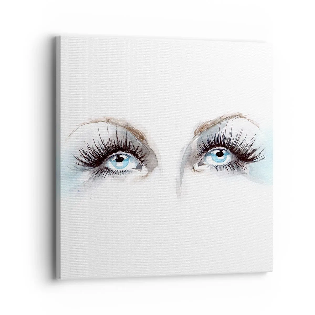 Impression sur toile - Image sur toile - Yeux d'ange? - 30x30 cm