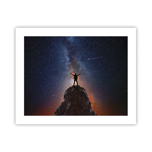 Affiche - Poster - Le force est avec moi! - 50x40 cm