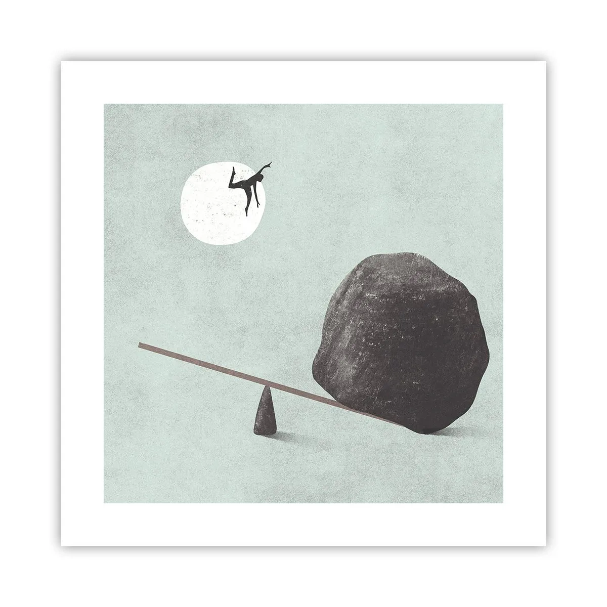 Affiche - Poster - Réalisation de ses rêves - 40x40 cm