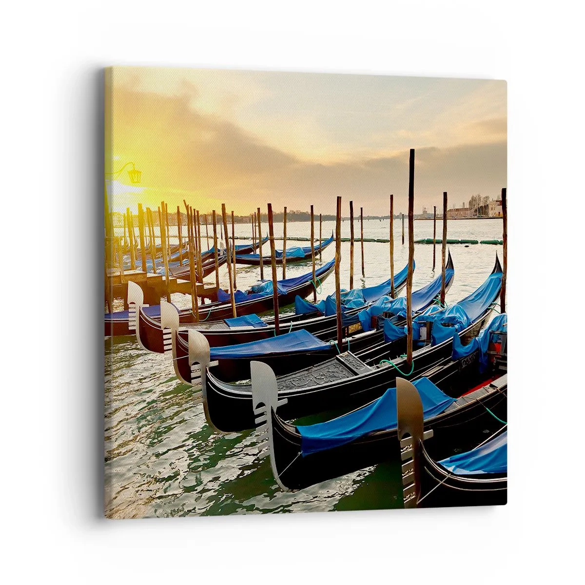 Impression sur toile - Image sur toile - Avant que le vacarme n'arrive - 40x40 cm