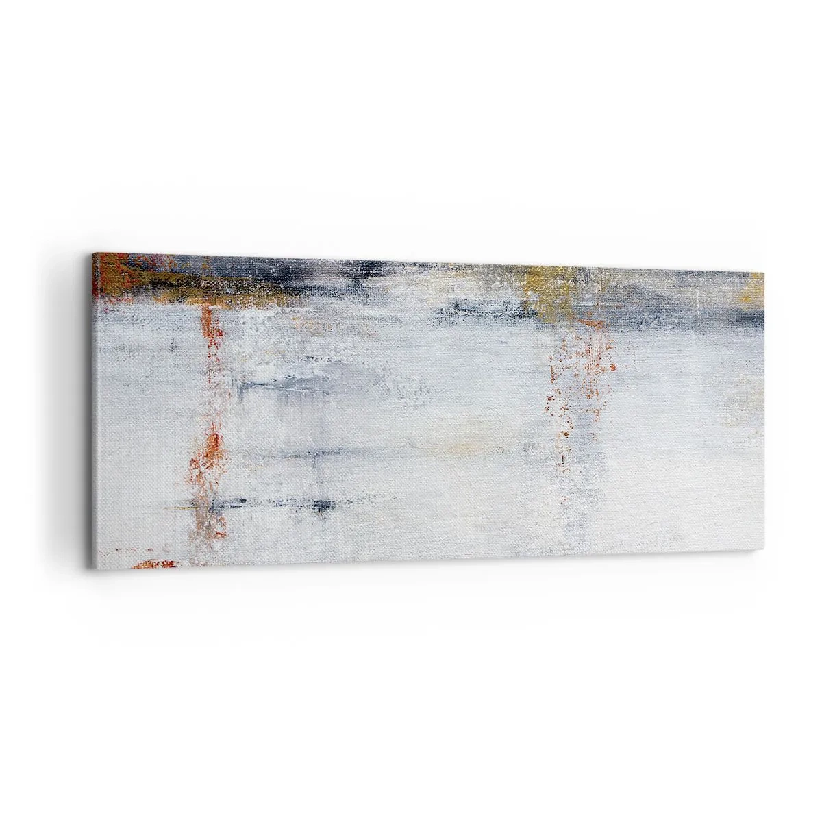 Impression sur toile - Image sur toile - Derrière l'air un rideau - 100x40 cm