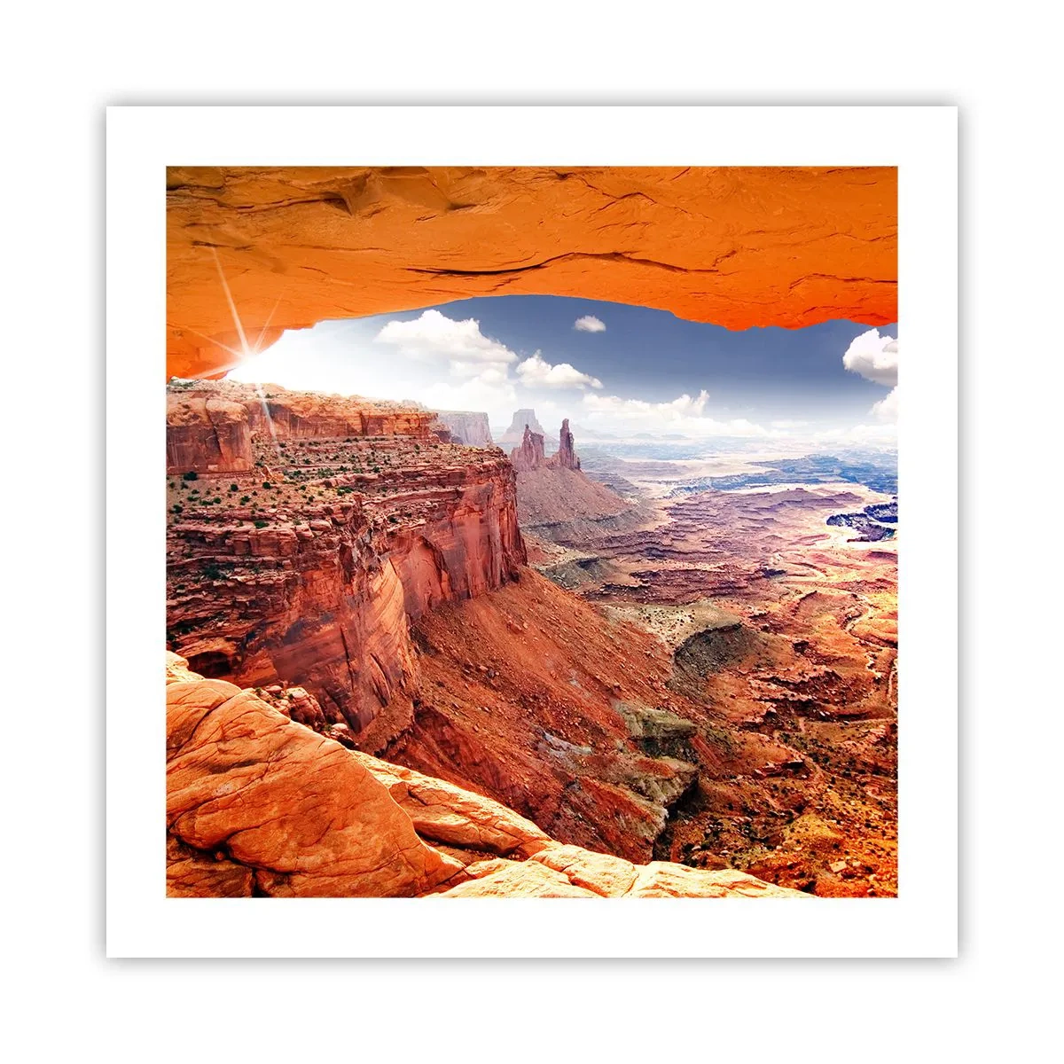 Affiche - Poster - Sculpté par la nature elle-même - 50x50 cm