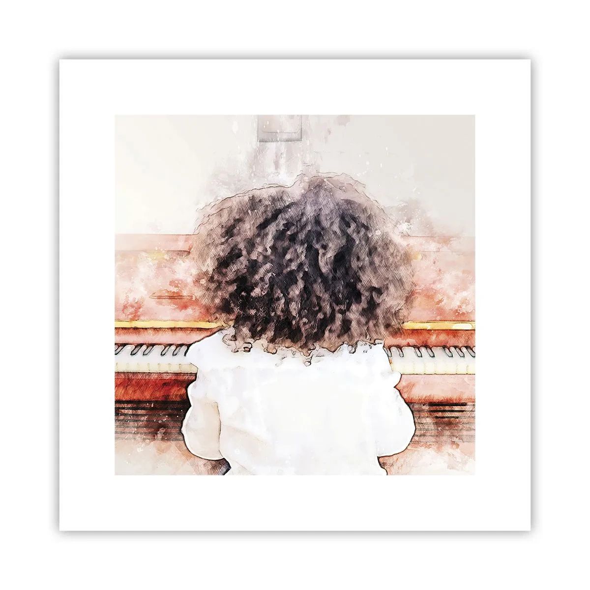 Affiche - Poster - Dans un nouveau monde - 30x30 cm