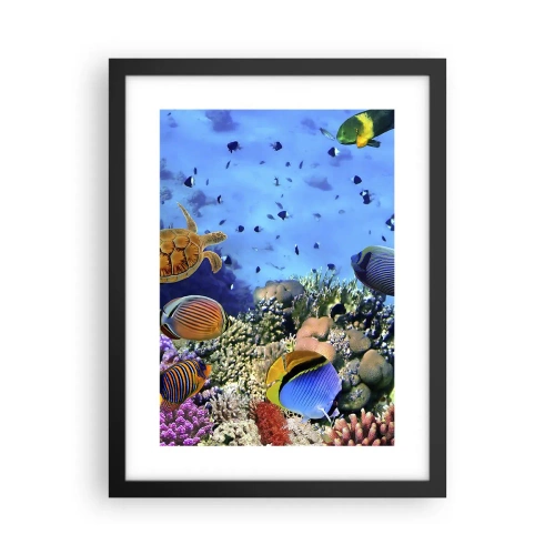 Affiche dans un cadre noir - Poster - Et que sait-on de la vie… - 30x40 cm