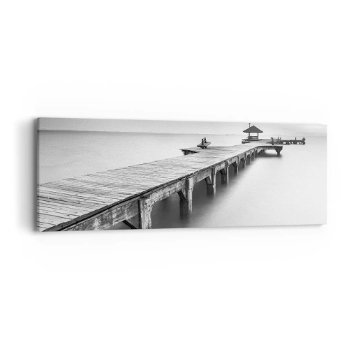 Impression sur toile - Image sur toile - À l'horizon - 90x30 cm