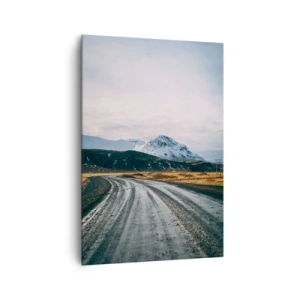 Impression sur toile - Image sur toile - Dans un climat islandais - 70x100 cm
