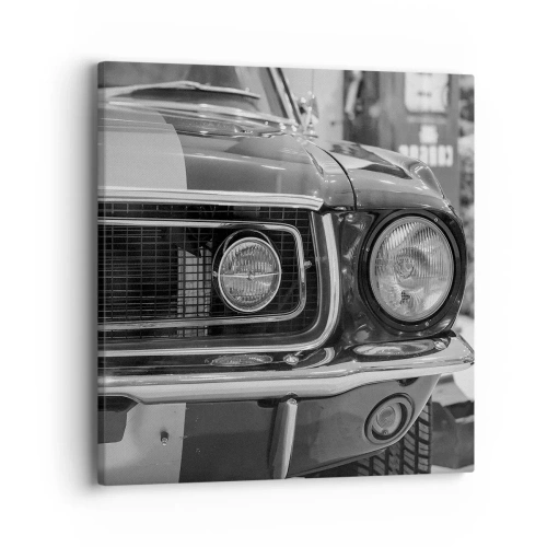 Impression sur toile - Image sur toile - Conduire dur - 40x40 cm