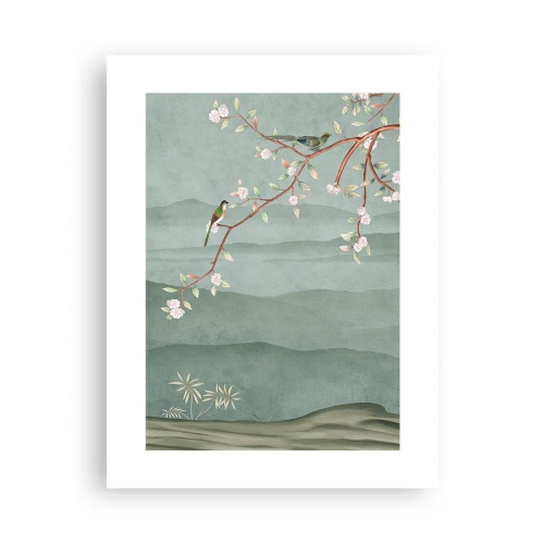 Affiche - Poster - Printemps oh c'est toi - 30x40 cm