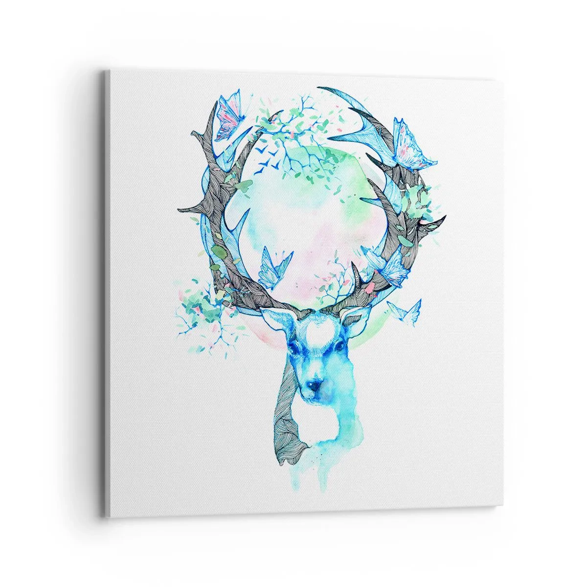 Impression sur toile - Image sur toile - La force et la délicatesse de la nature - 70x70 cm