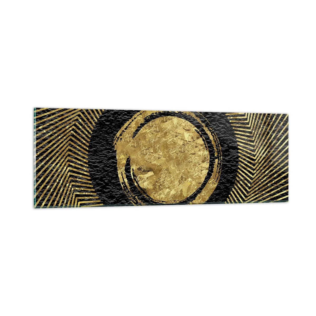 Impression sur verre - Image sur verre - Composition glamour - 90x30 cm