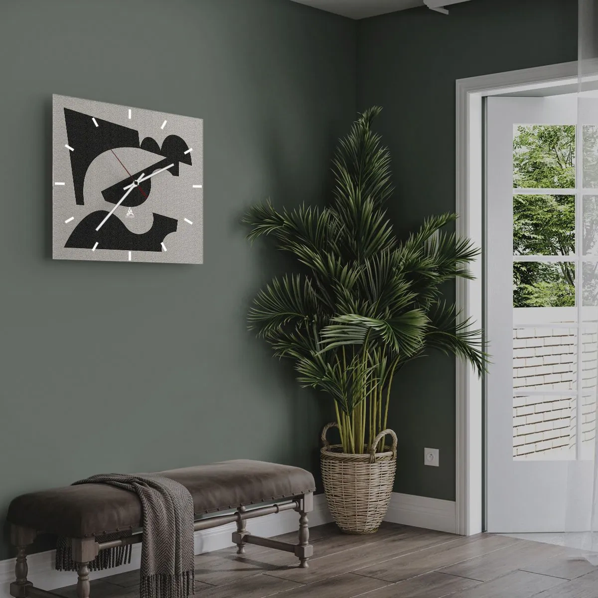 Horloge murale - Pendule murale - À monter soi-même - 40x40 cm