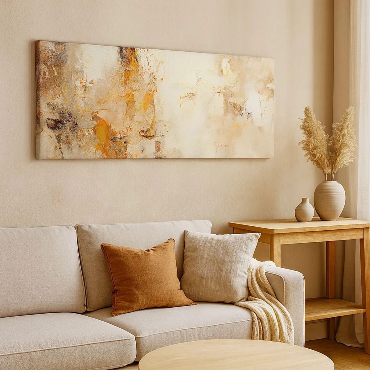Impression sur toile - Image sur toile - Âme de l'ambre - 100x40 cm